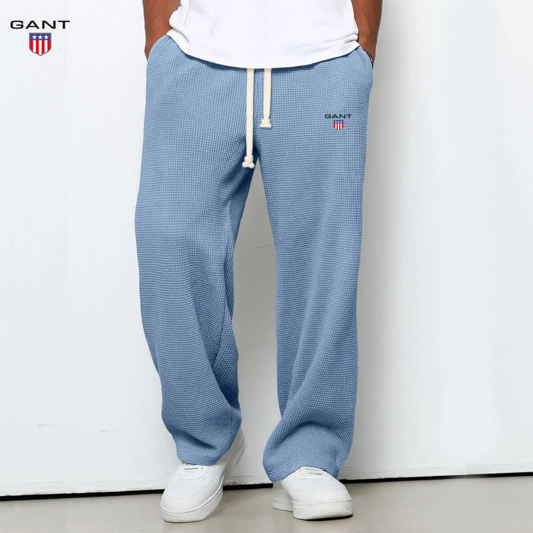 GANT® Premium vaffelstrikkede bukser