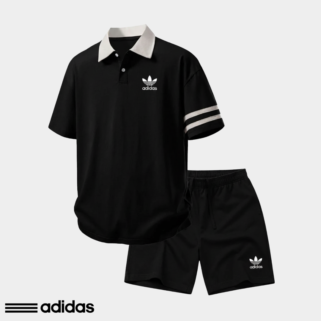 AD™ Premium Katoenen Polo & Shortset