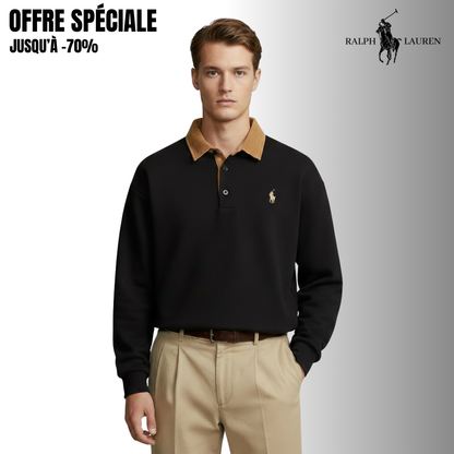 RL™ Prestige Edition – Sweat Col Contrasté