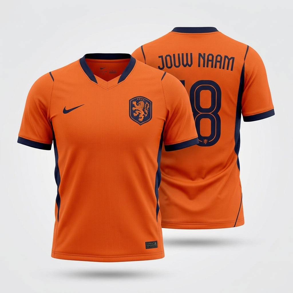 Nederland 2026 Shirt – Jouw Naam & Nummer 🇳🇱